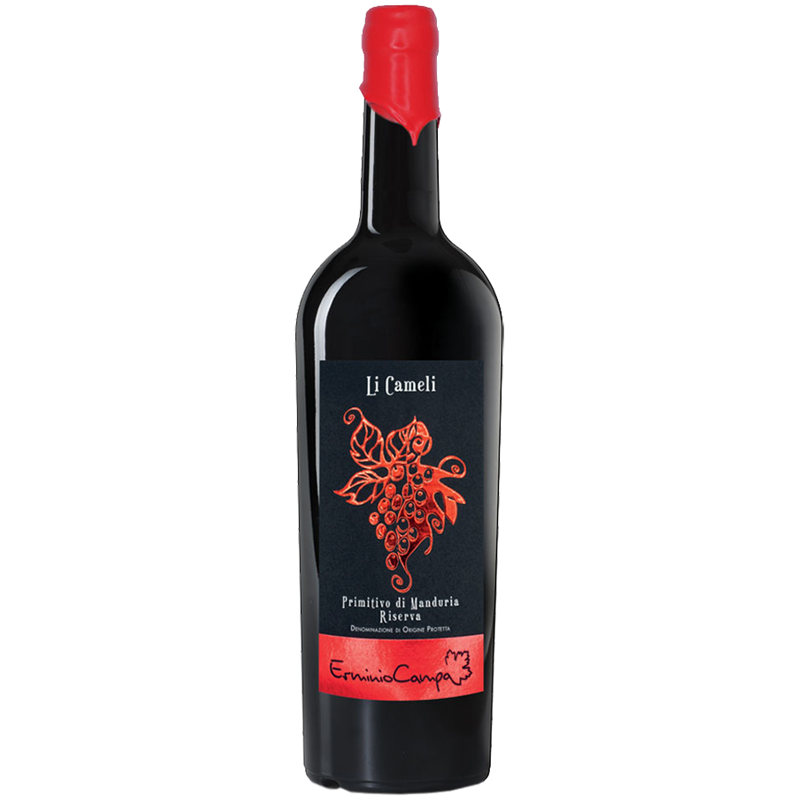 Li Cameli Riserva Primitivo di Manduria - Erminio Campa - Puglia 2020