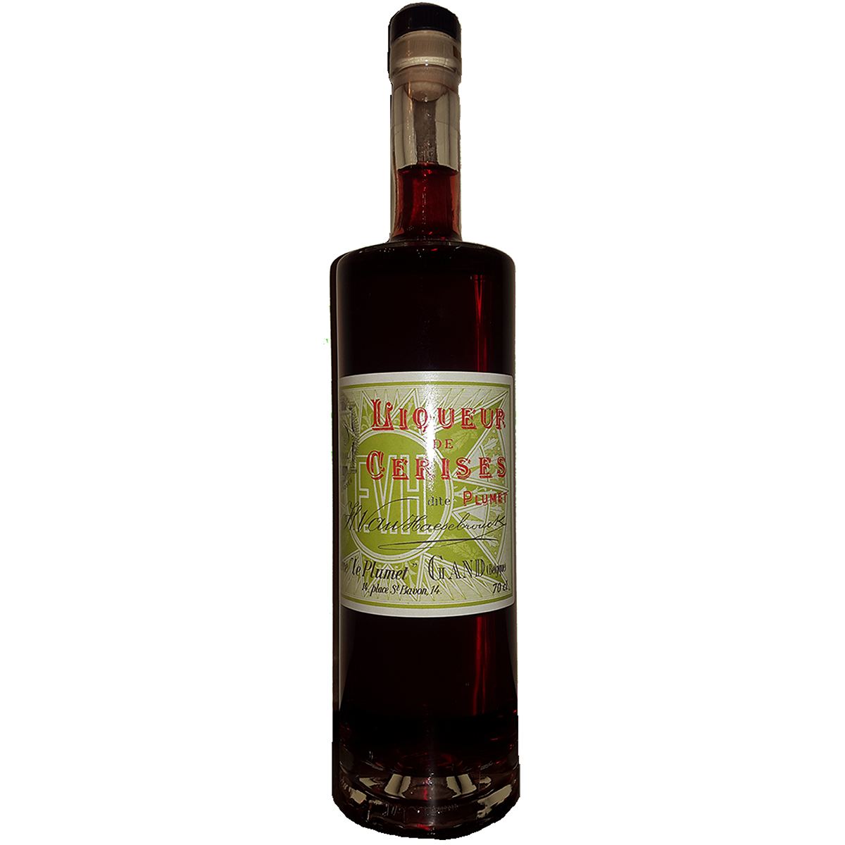 Plumet Rouge - Gents Kersenlikeur 70cl 30%