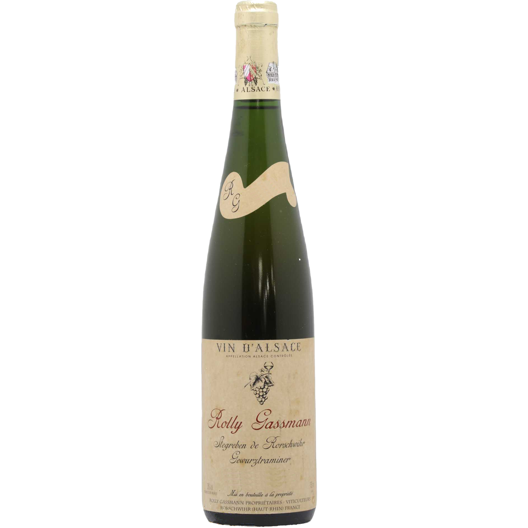 Gewurztraminer Stegreben de Rorschwihr- Rolly Gassmann 2016