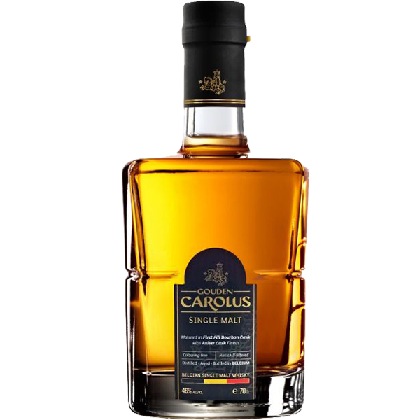 Whisky Gouden Carolus Single Malt - België 46% 70cl