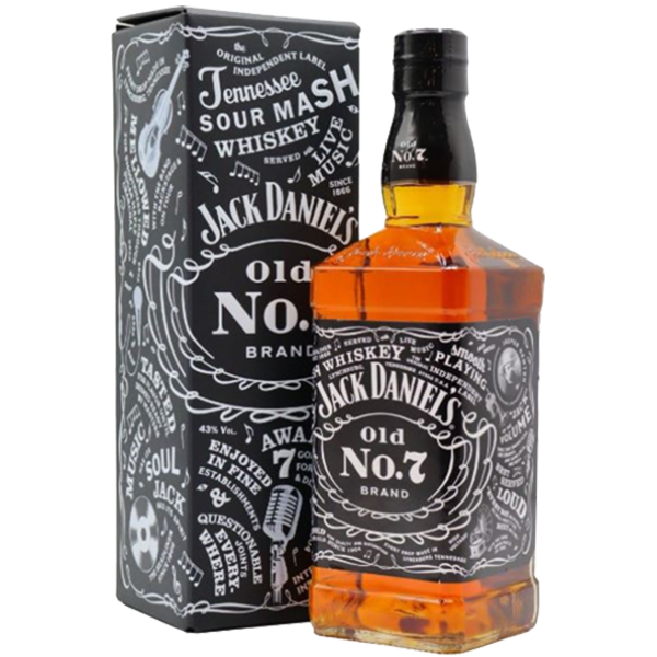 Whiskey Jack Daniel's Paula Scher Limited Edition - 43% 70cl